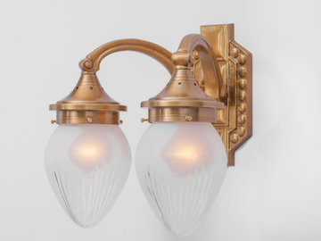 BRATISLAVA III - Brass wall lamp by Patinas Lighting - view 3